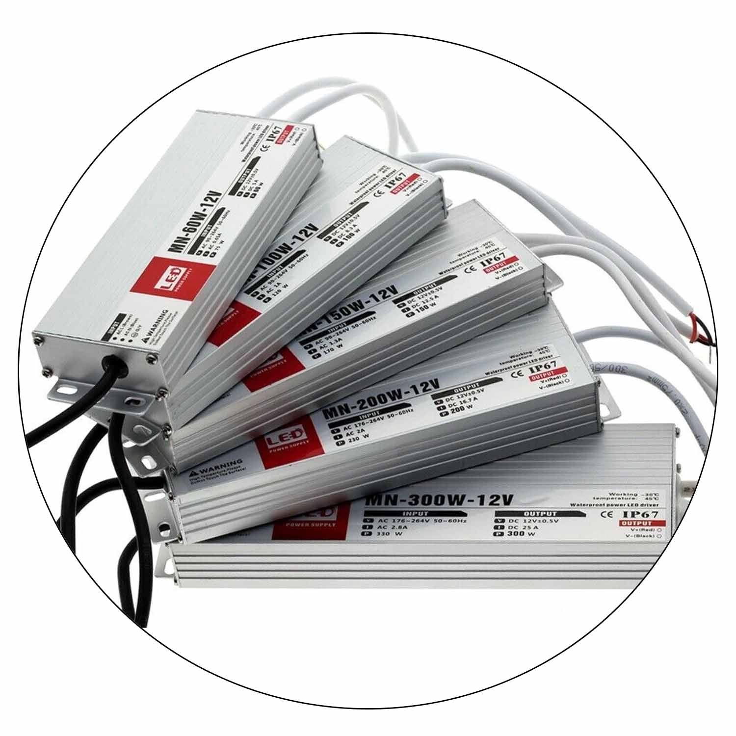 12V DC LED Driver Transformer Power Supply – Electricalsone