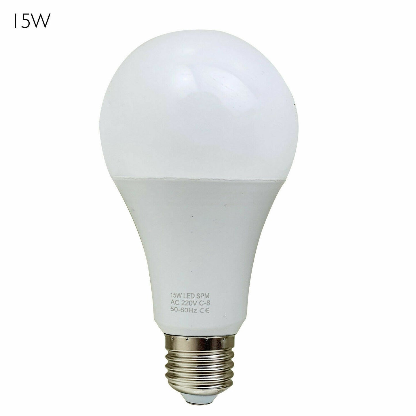 15W E27 Cool White  A60 Globe LED Light Bulb Energy Saving Lamp