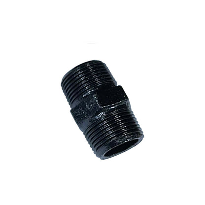 3/4 BSP Malleable Iron Pipe Fitting | Black Painted Steampunk