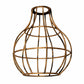 Easy Fit Pendant Light Shade Metal Cage Drum Lampshade Pendant Lamp / Ceiling
