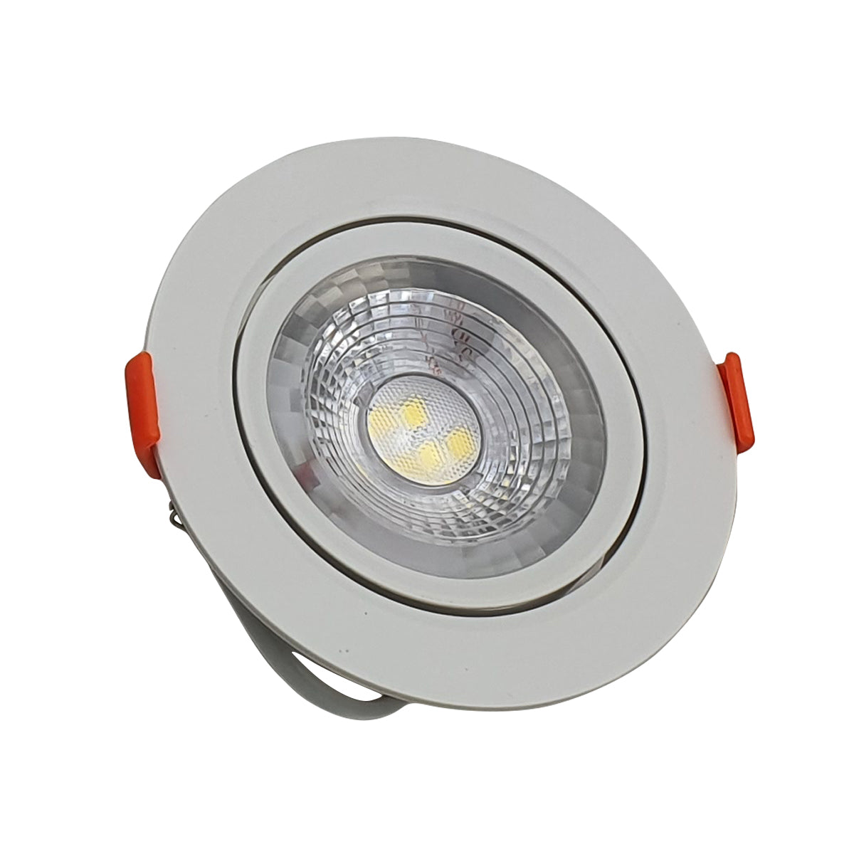 Modern LED Adjustable Tilt Angle Downlight Recessed Round Ceiling Spotlight