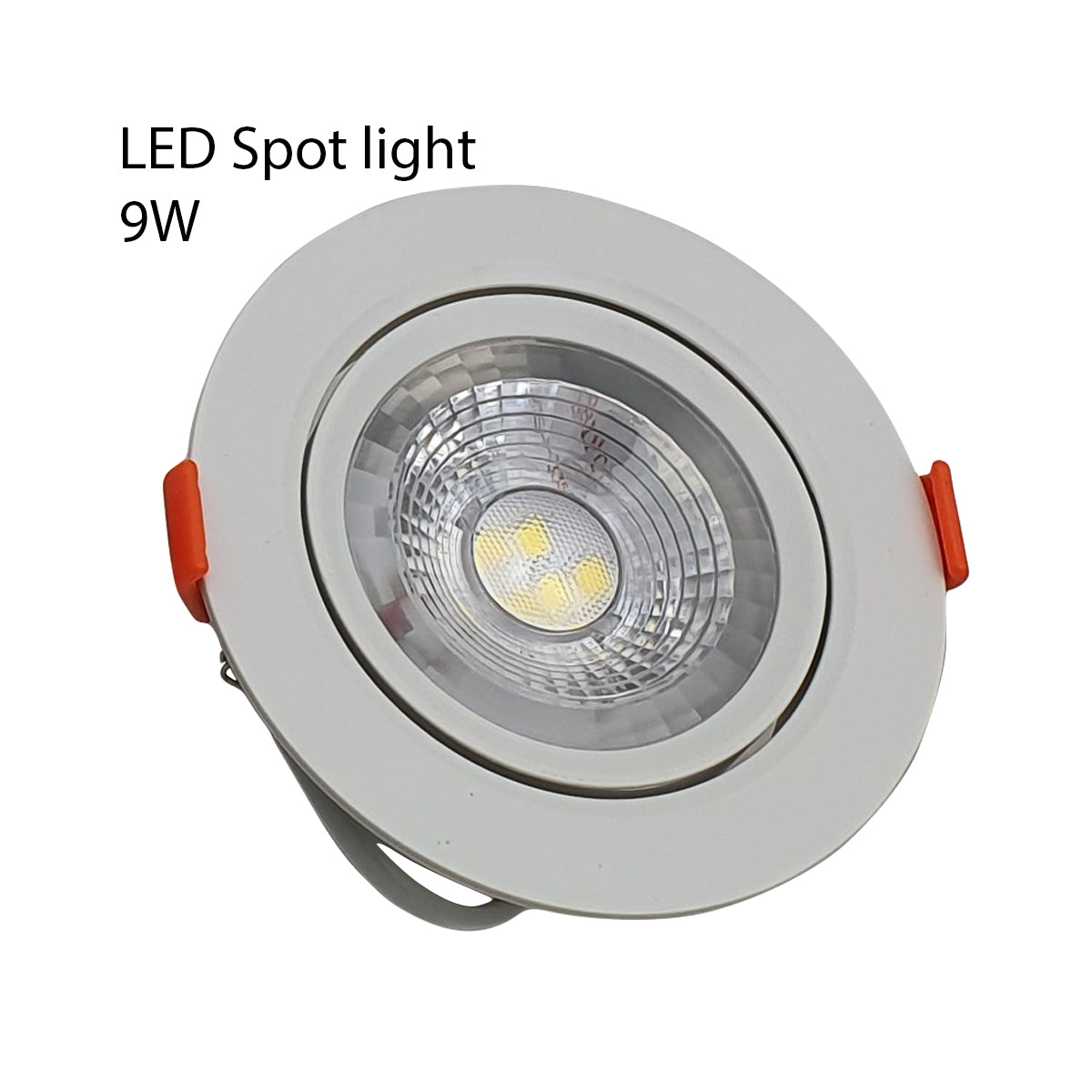 Modern LED Adjustable Tilt Angle Downlight Recessed Round Ceiling Spotlight