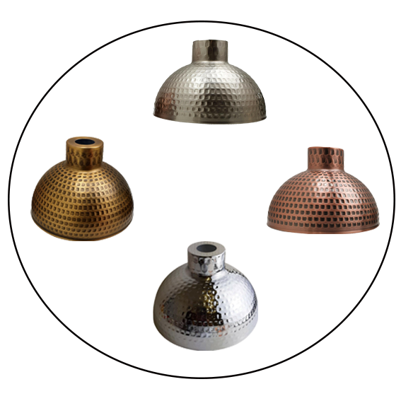 Modern Retro Ceiling Light Shade Easy Fit Pendant Lampshade