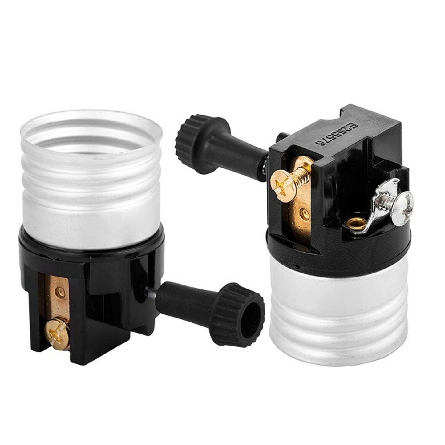 3 Way Socket Replacement for lamp Removeable Turn Knob
