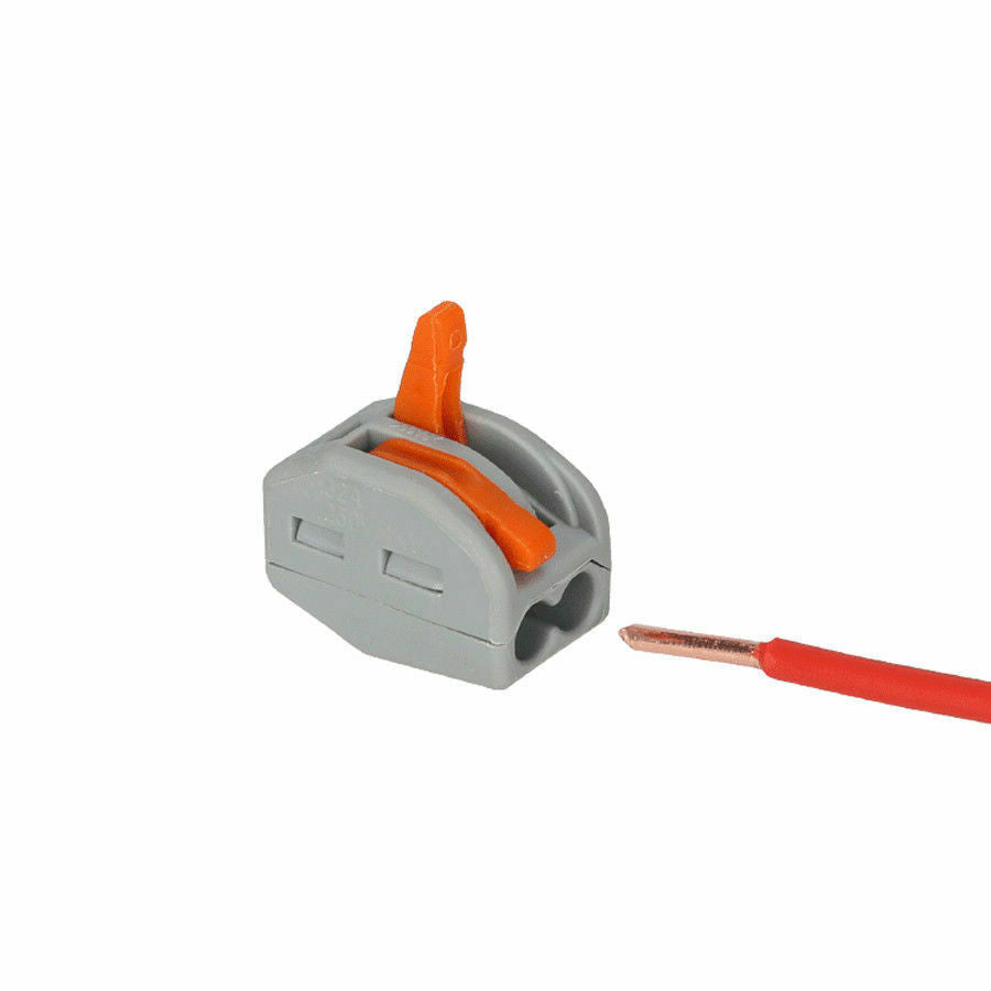Push-In Wire Connectors 2 Way 24A for Junction Box