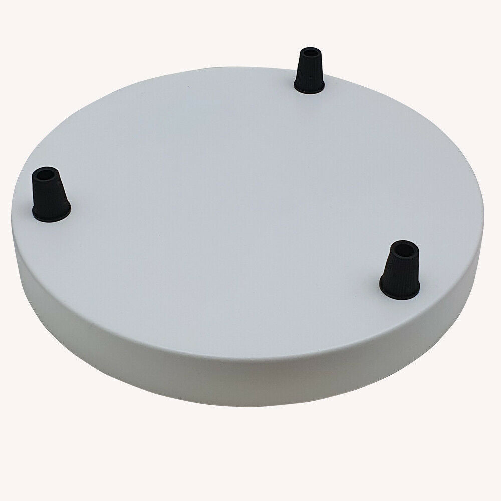 Multi-outlet ceiling rose, 3-way outlet five colors