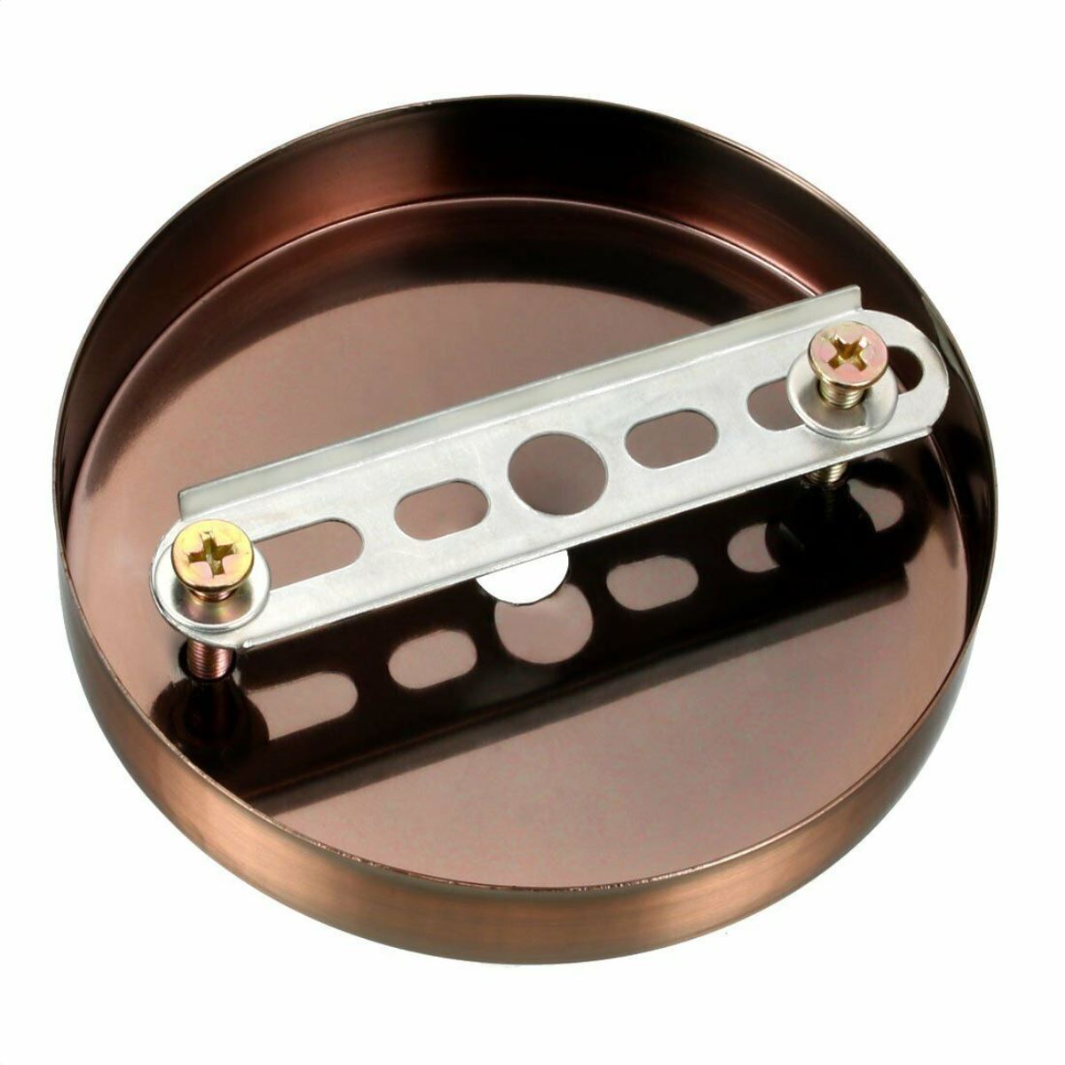 100mm Front Fitting Color Ceiling Hook Ring Single Point Drop Outlet Plate