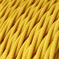 2 Core 8 Amp Twisted Cable Braided Flex Fabric Lighting Cable