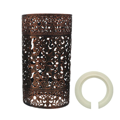 Easy Fit multi Colour Drum Lampshade Modern Metal Shade Retro Style