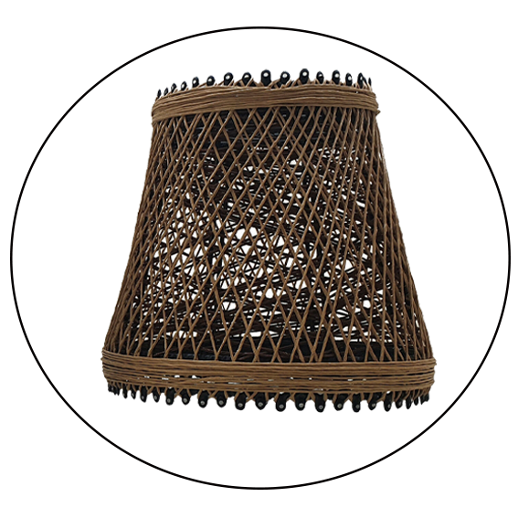 Nest Bird Cage Pendant Lights Woven Rattan Creative Lamp Cage