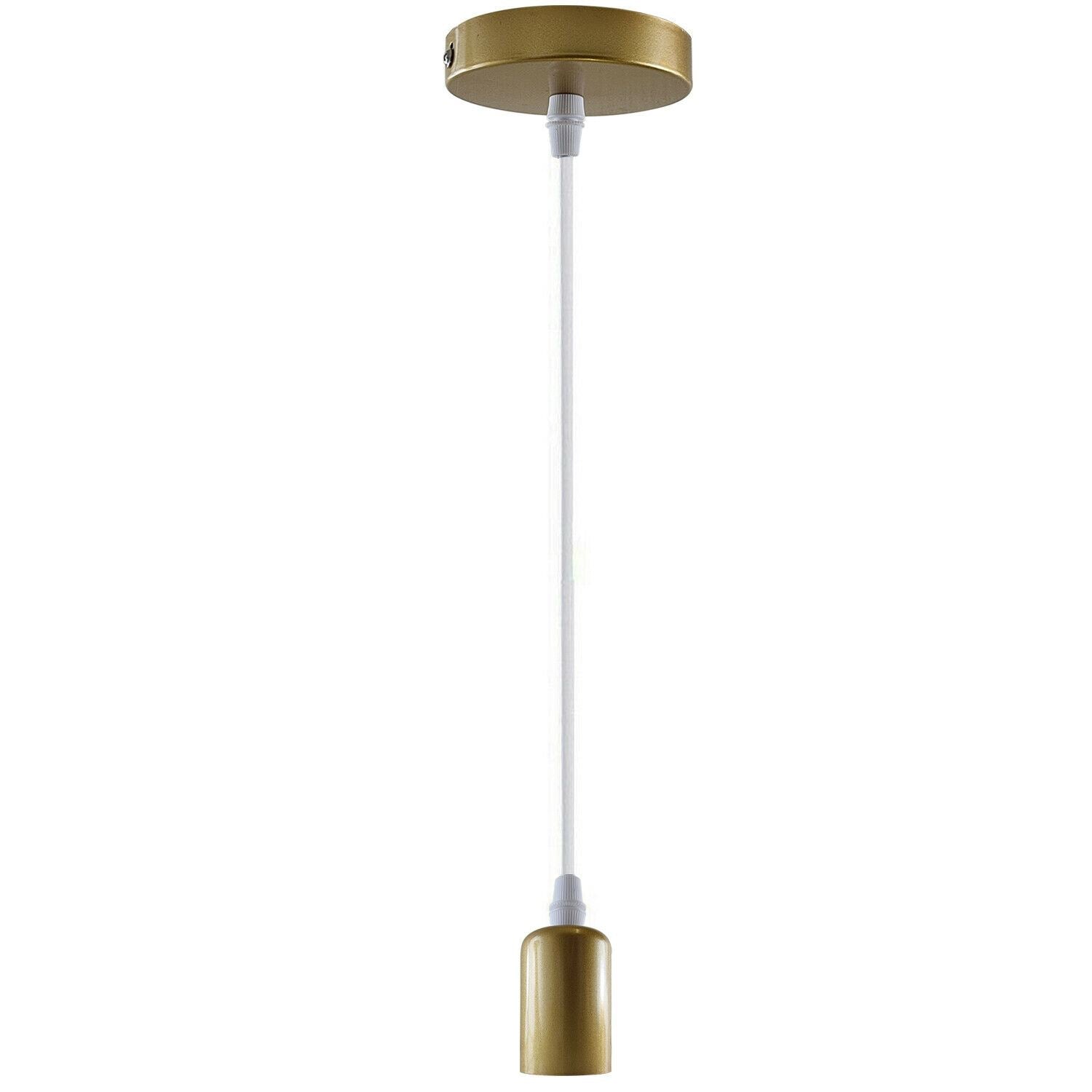 Modern Retro E27 Ceiling Pendant Holder Indoor Hanging Suspension Light Fitting Set~1206