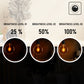 brightness b22 bulb with warm