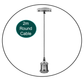 bulb holder | Chrome Holder