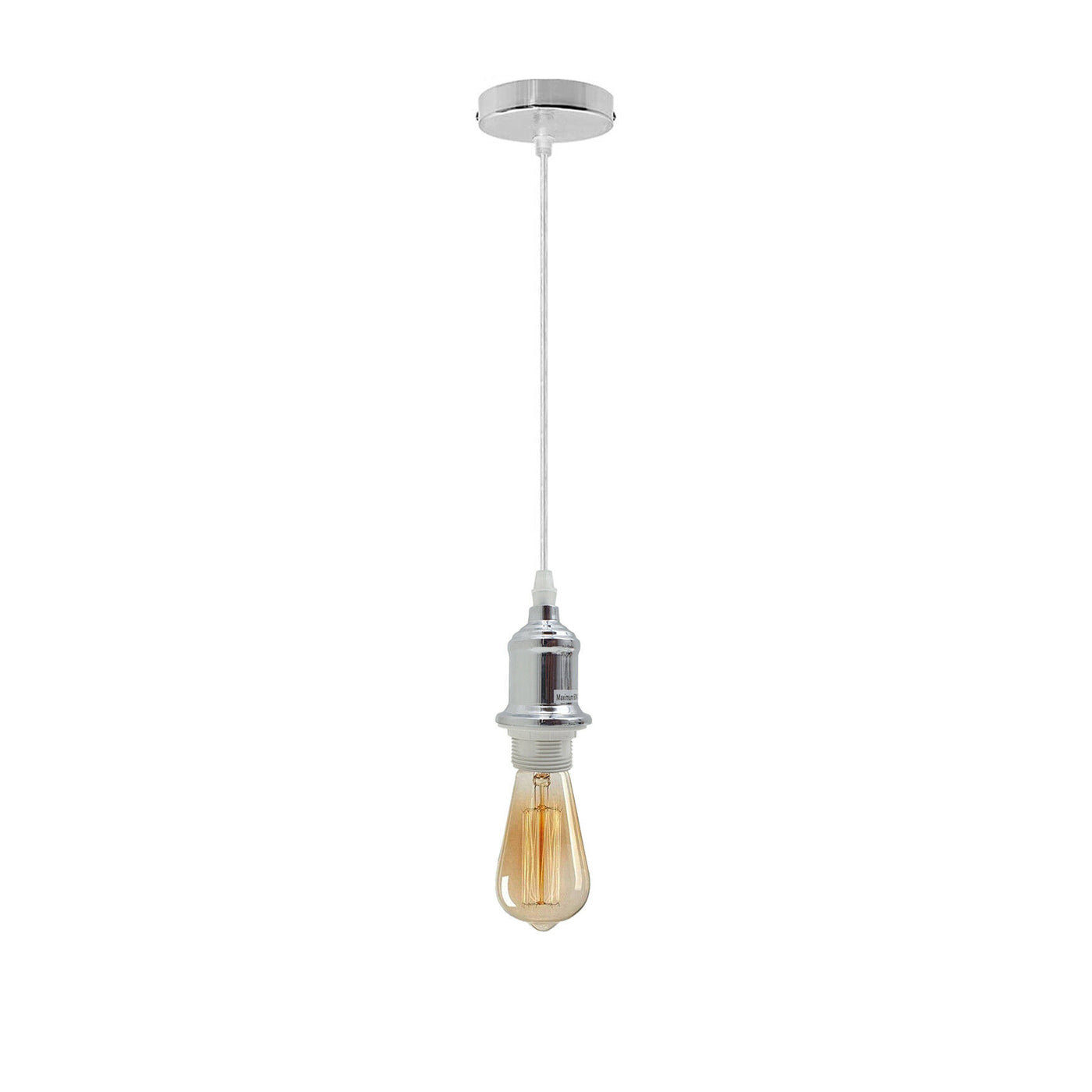 pendant lamp holder ceiling rose complete kit UK