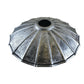 Brushed Color Vintage Industrial Ceiling Pendant Light Umbrella Shade Rustic Lampshade Easy Fit Wavy Shade UK