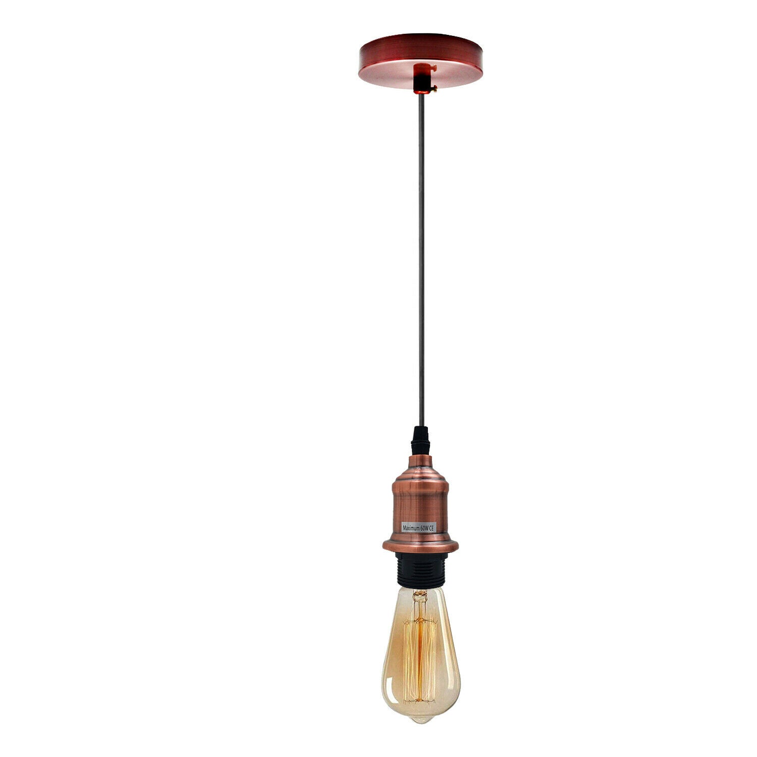 ceiling lamp with plug