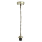Green Brass  metal E27 pendant lamp holder for bold designs