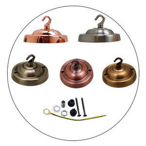 105mm Ceiling Rose Hook Light Fitting 