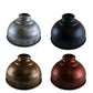 curvy metal lampshade
