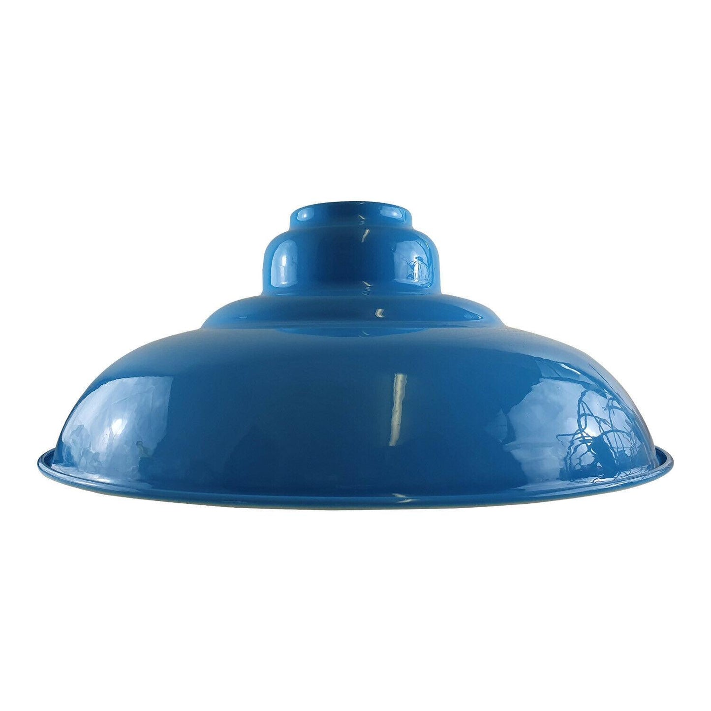 Painted Color Ceiling Pendant Industrial Style Semi Curvy Gloss Modern Metal Indoor Home Light Lampshade