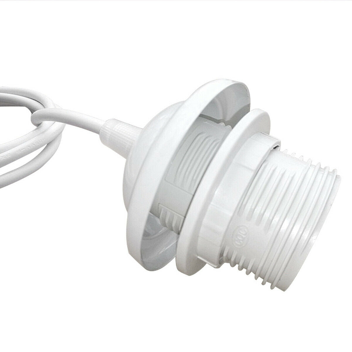 E27 PVC umbrella holder with 1m multi-colour cable