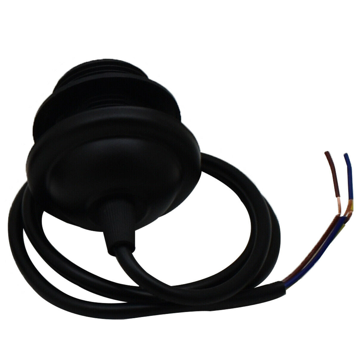 PVC E27 umbrella holder with 1m multi-colour cable for lighting