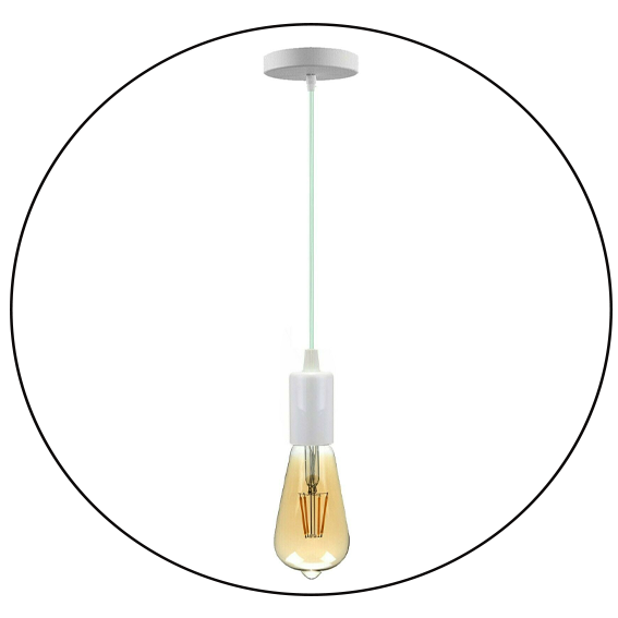  e27 pendant lamp holder for any places