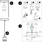 e27 switched lamp holder for farmhouse decor