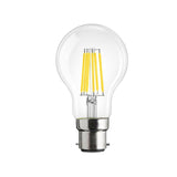 Vintage Industrial LED A60 B22 8w Cool White Amber Energy Saving Retro Lamp Bulb