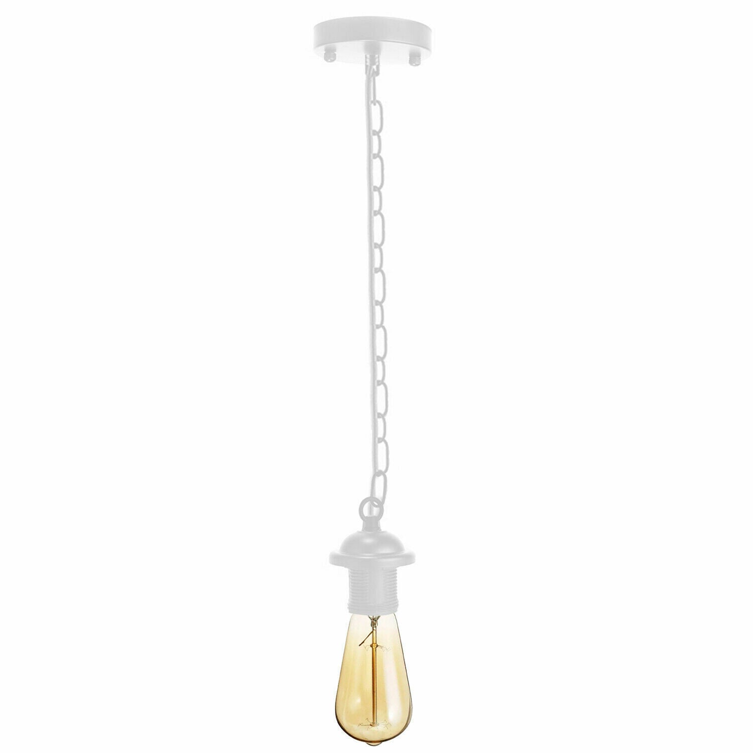 hanging light with plug