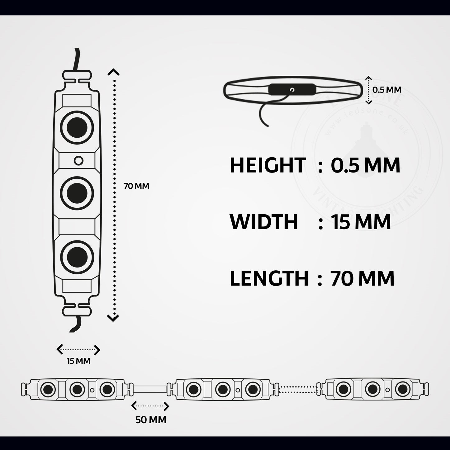  led modules | fuel injection control module | dimmer switch module led
