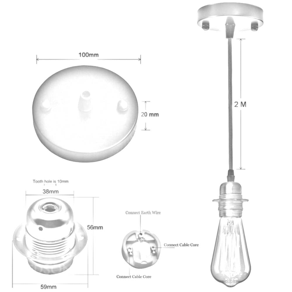 plug in hanging light fixtures