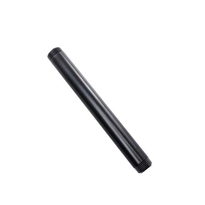 ¾ inch barrel nipple malleable Iron fitting Male BSPT 3/4in to Male BSPT 3/4in - Black Variable sizes from 2.5cm to 60cm