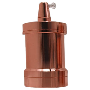 Edison E27  Light Bulb Holder Metal Screw Cap Industrial Lamp Antique Style