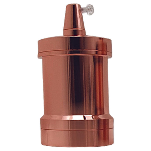 Edison E27  Light Bulb Holder Metal Screw Cap Industrial Lamp Antique Style