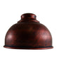 Vintage Curvy 21cm Metal Easy Fit Pendant Shade