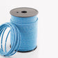 3 Core Braided Flex Electric Cable Covered Wire Blue Multi Tweed