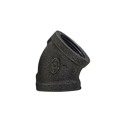 3/4" Industrial Malleable Iron Pipe Fittings – Connectors & Joints for DIY and Plumbing