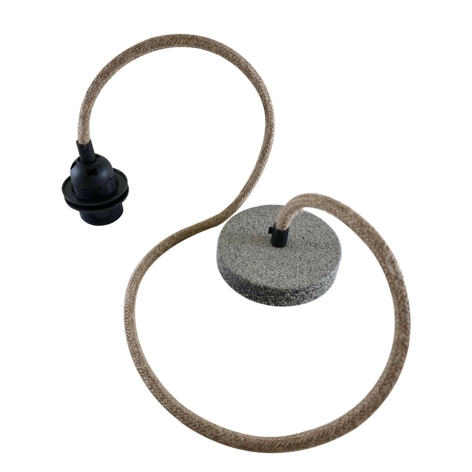 screw bulb holder e27 with black holder with adjustable cable  