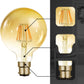 B22 bulb ensures a secure fit and easy installation.