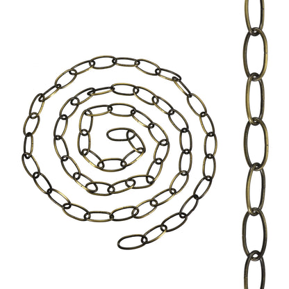 Light Chain Pendant Light Fixture Chain,32mmx17mm Hanging Chain, Pendant lights, Lamp fixtures,for light weight.