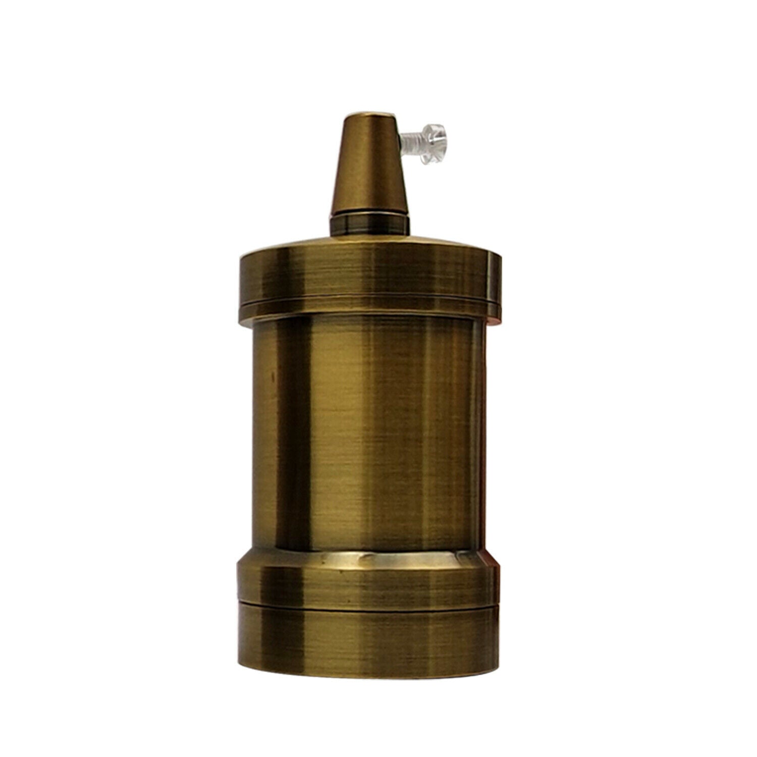 Edison E27  Light Bulb Holder Metal Screw Cap Industrial Lamp Antique Style